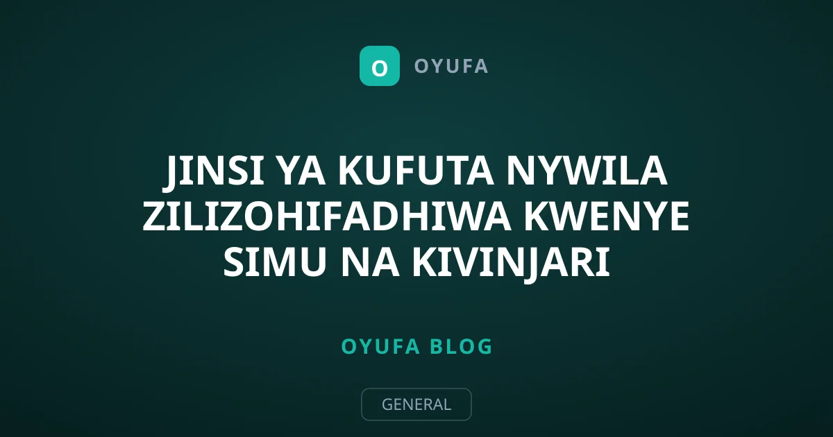 Jinsi ya Kufuta Nywila Zilizohifadhiwa Kwenye Simu na Kivinjari