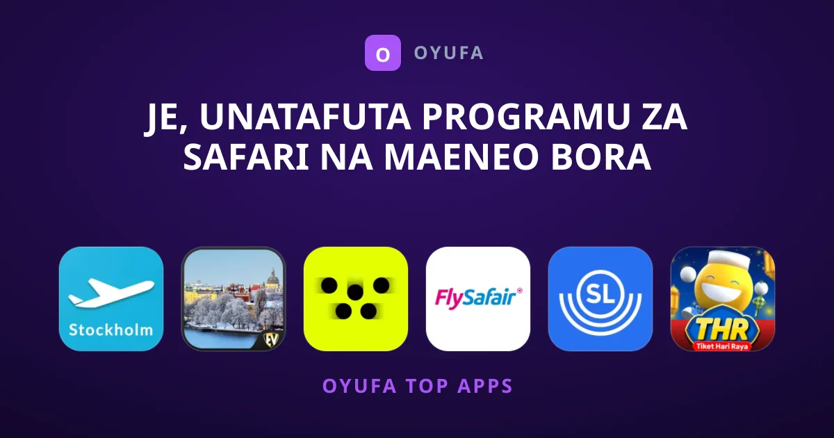 Je, Unatafuta Programu za Safari na Maeneo Bora Zaidi?