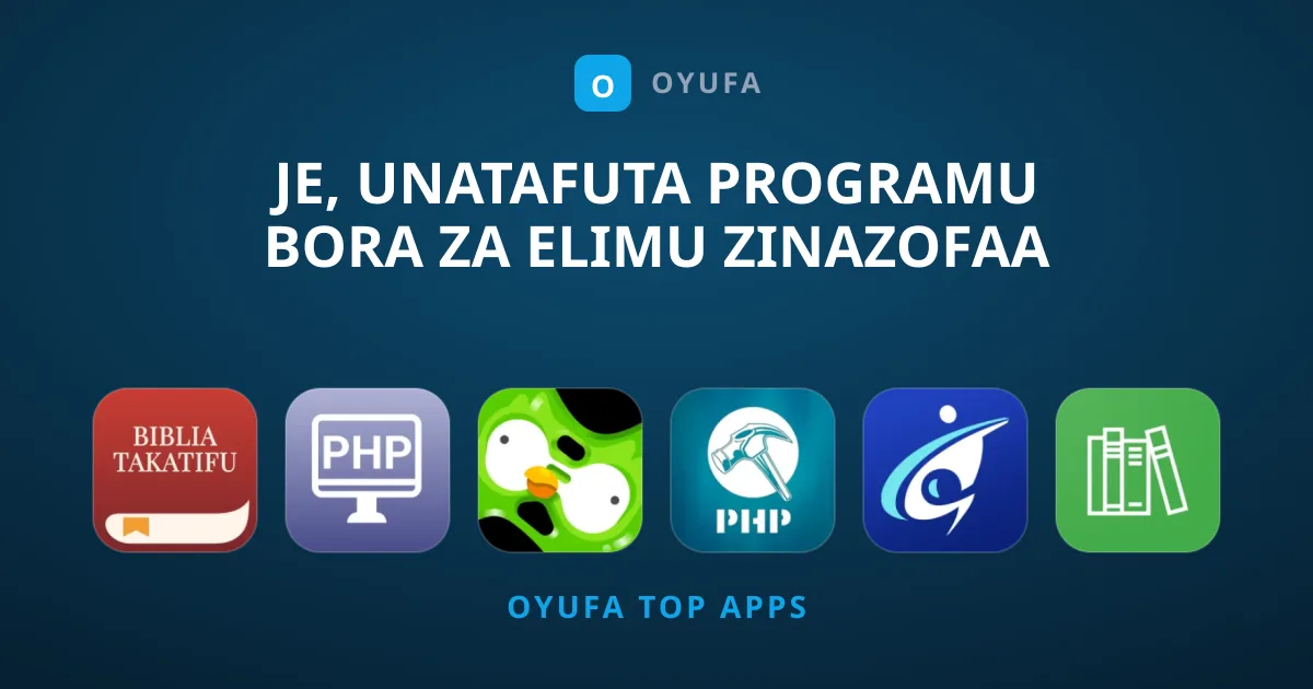 Je, Unatafuta Programu Bora za Elimu Zinazofaa Zaidi?